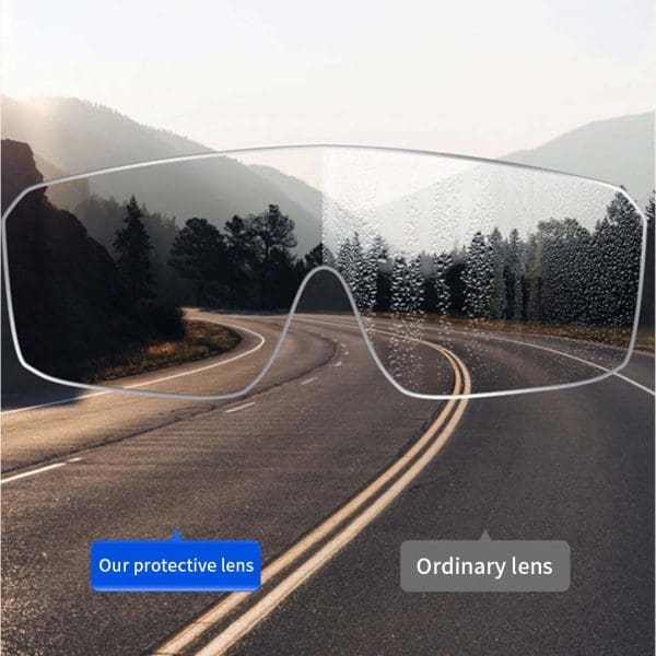 Clear Protective Eye Glasses Safety Windproof Lab Goggles Eyewear - Image 5