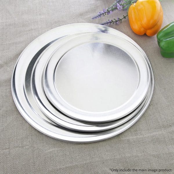 SOGA 8-inch Round Aluminum Steel Pizza Tray Home Oven Baking Plate Pan - Image 5