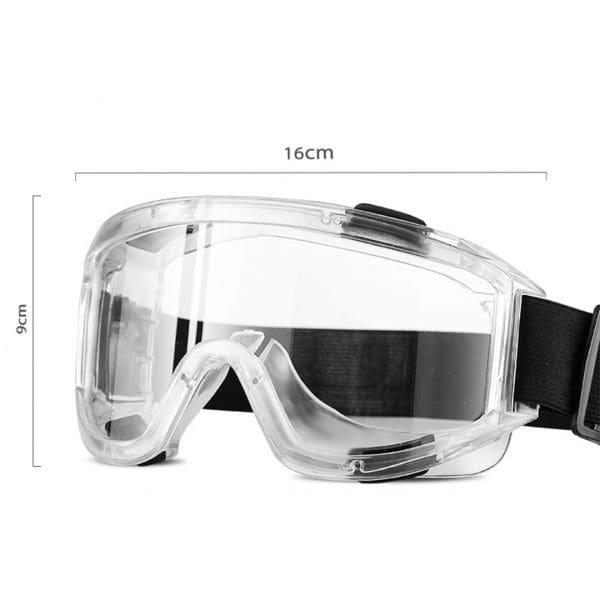 Clear Protective Eye Glasses Safety Windproof Lab Goggles Eyewear - Image 8