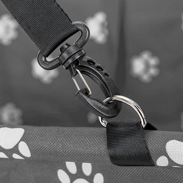 SOGA Waterproof Pet Booster Car Seat Breathable Mesh Safety Travel Portable Dog Carrier Bag Grey - Image 8