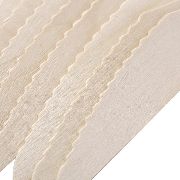 Earthie Wooden Knives 16.5cm 12PK - Image 5
