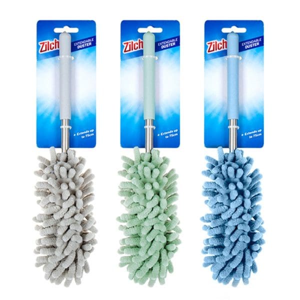 Zilch Duster Telescopic With Bendable Head Random Colour Chosen