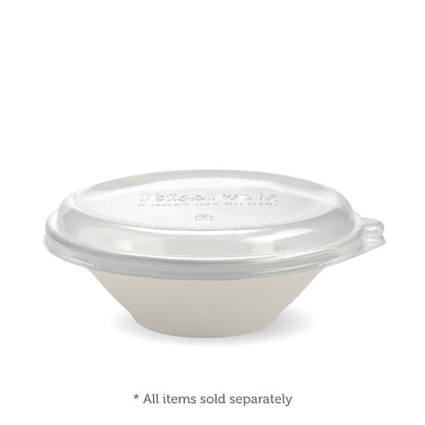 Biopak BioCane Bowl White 800ml 24oz 400pcs - Image 2