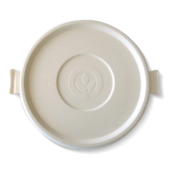 Biopak BioCane Bowl Lids White 800-1420ml 400pcs - Image 2