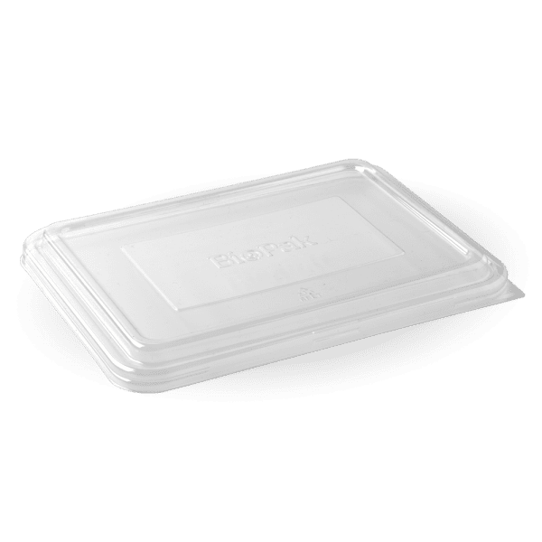 Biopak RPET 2 & 3 Compartment Takeaway Base Lid 500pcs