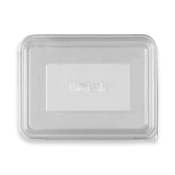 Biopak RPET 2 & 3 Compartment Takeaway Base Lid 500pcs - Image 2