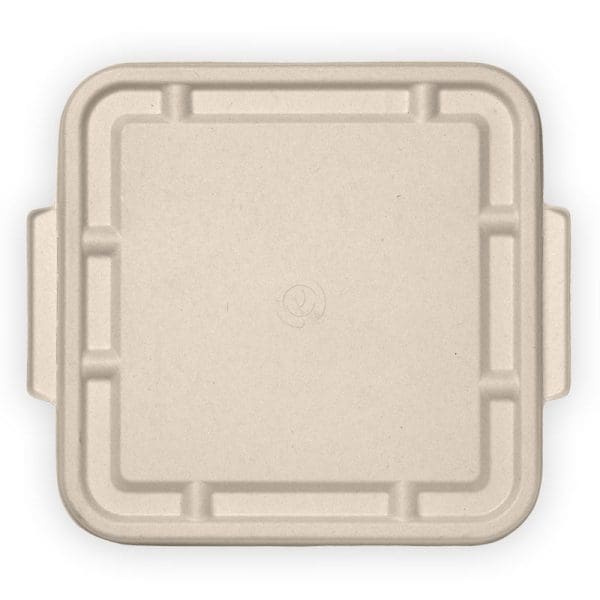 Biopak Biocane 3/4/5 Compartment Takeaway Base Lid Large 300pcs - Image 2