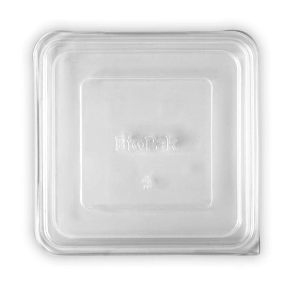 Biopak PP 3/4/5 Compartment Takeaway Base Lid Large 300pcs - Image 2