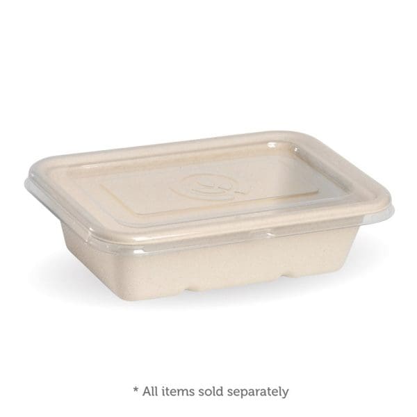 Biopak Clear RPET Takeaway Lid 500ml & 600ml 500pcs - Image 2