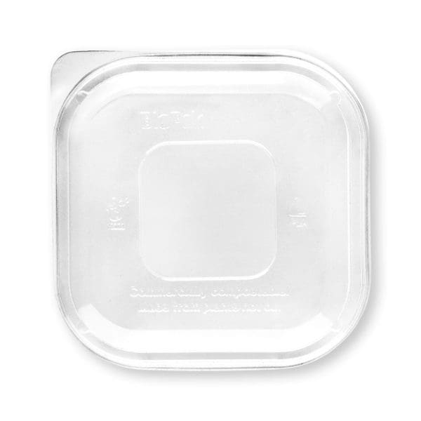 Biopak Clear PLA Takeaway Lid 280-630ml 600pcs - Image 2