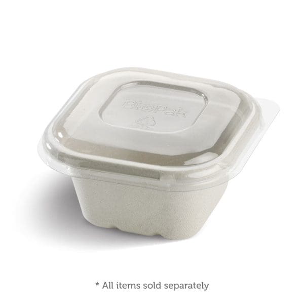 Biopak Clear RPET Takeaway Lid 280-630ml 600pcs - Image 2