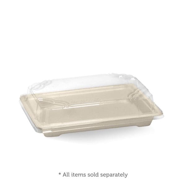 Biopak BioCane Sushi Tray Base Medium 600pcs - Image 2