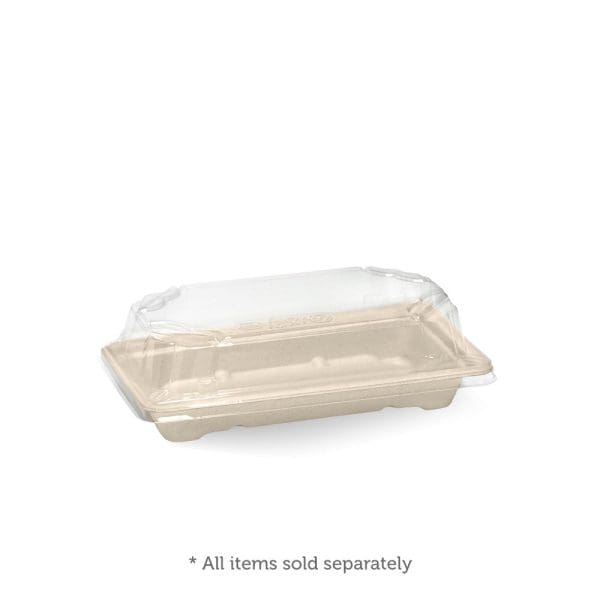 Biopak BioCane Sushi Tray Base Small 600pcs - Image 2