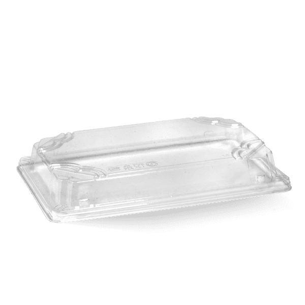 Biopak BioCane Sushi Tray PLA Lid Large 600pcs