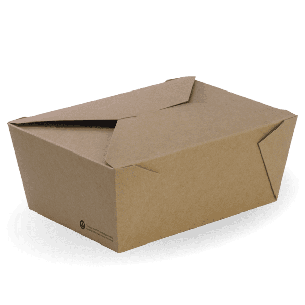 Biopak BioBoard Lunch Box Extra Large 200pcs