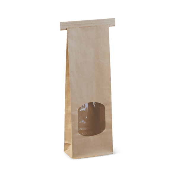 Detpak Small Window Tin-Tie Bag 500pcs