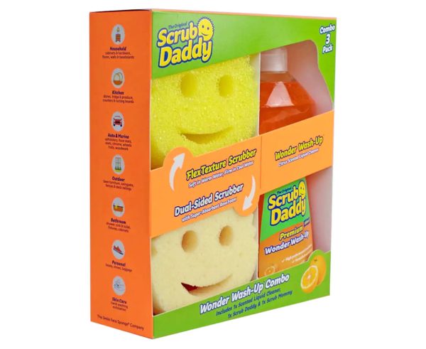 Scrub Daddy Wonder Wash-Up Combo - Image 2