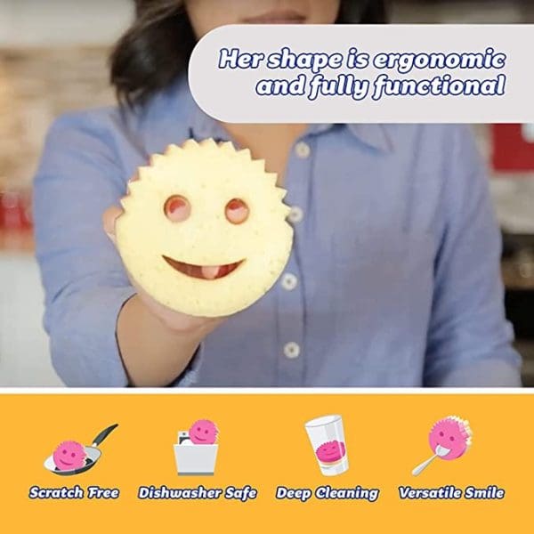 Scrub Mommy Pink Sponge - Image 3