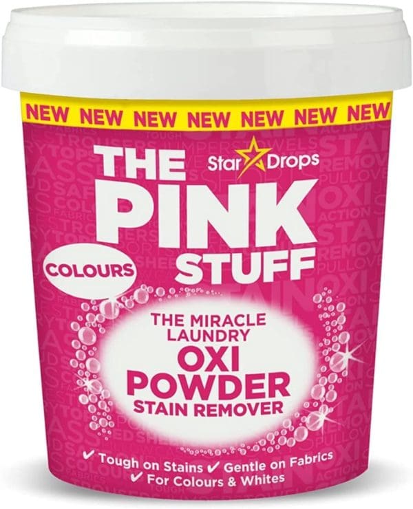 The Pink Stuff Oxi Laundry Powder Stain Remover Colours 1kg