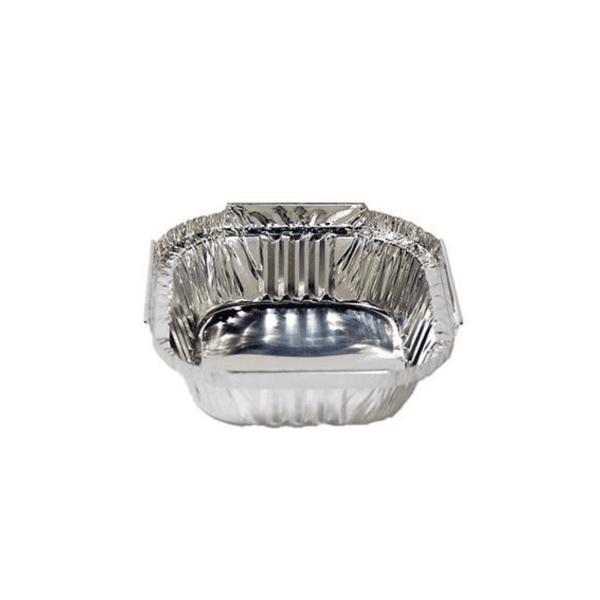 Capri Foil Square Takeaway Container Small Deep 340ml - Image 2