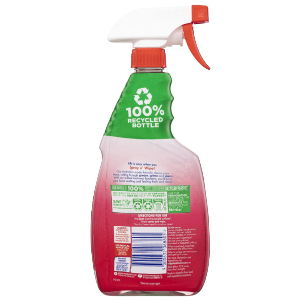 Ajax Spray n' Wipe Multi-Purpose Surface Spray Divine Blends Vanilla & Berries 475ml - Image 2