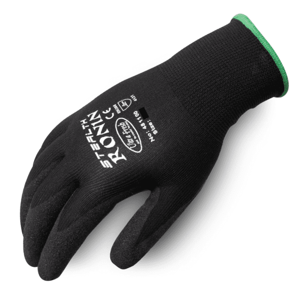 Stealth Ronin Nitrile Palm Synthetic Working Glove Medium