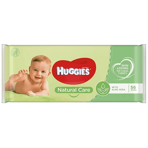 Huggies Natural Care Baby Wipes 56pcs