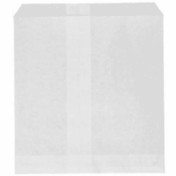 4 Square White Paper Bag 500pcs