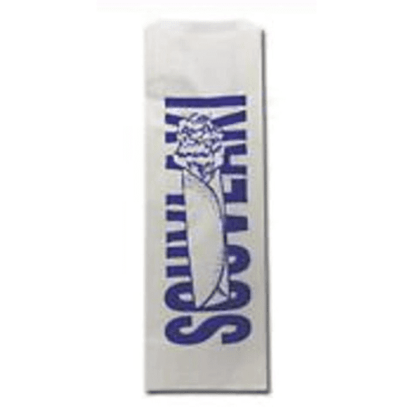 Souvlaki Printed White GPL Paper Bag 500pcs