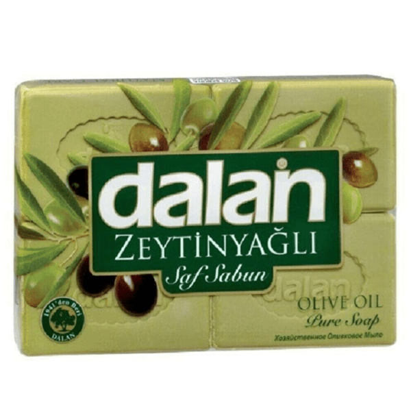 Dalan Traditional Turkish Pure Olive Oil Soap 150g 4pcs