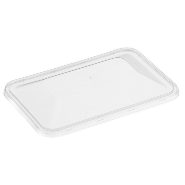 RGDOMELID (Genfac Rectangle Plastic Container Dome Lid (Suit REG500 REG1000))