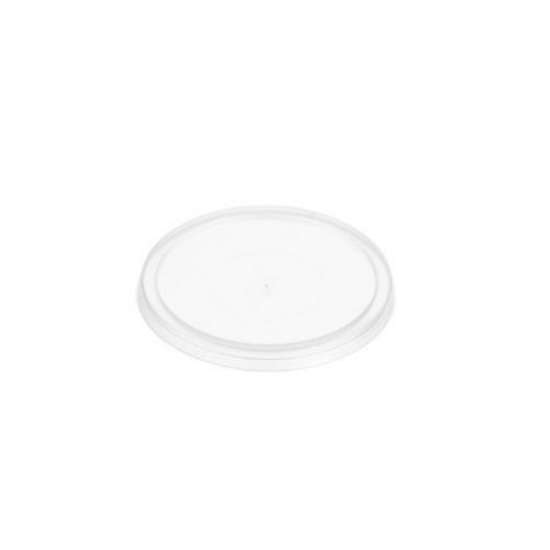 SRLID (Genfac 80mm Flat Round Sauce Container Lid (suit 40ml 150ml))