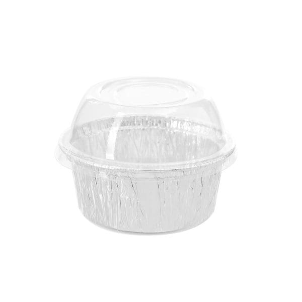 Lemon & Lime Round Foil Baking Cup with Plastic Lids 15 Pack - Image 4