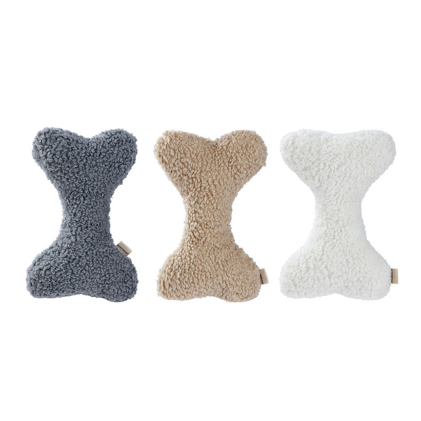 88494 (Paws & Claws Squeaky Jumbo Bone Sherpa Plush Random Colour Chosen)