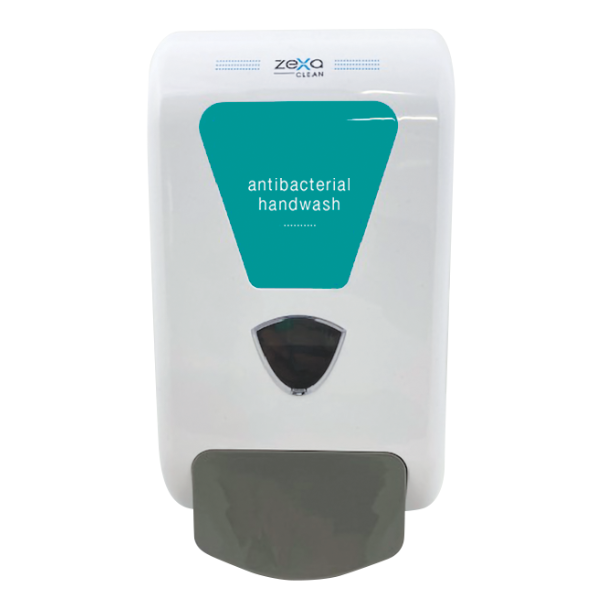 NAB-9500-AHW (Zexa Manual Cartridge Anti-bac Hand Wash Soap Dispenser White 1000ml)