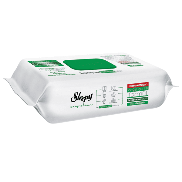 Sleepy Easy Clean Surface Cleaning Wet Wipes With Soap 100pcs - Image 2