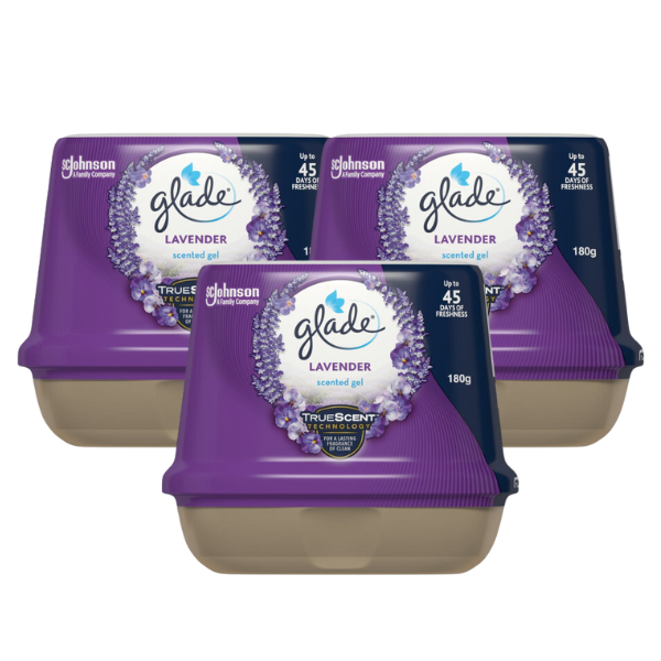 315325-3 (3 x Glade Solid Air Freshener Lavender 180g)