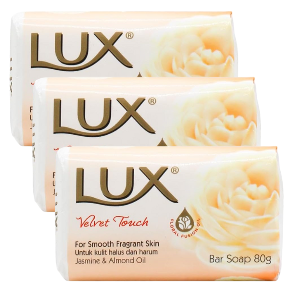 67466763 (Lux Bar Soap Jasmine & Almond Oil 3 x 80g)