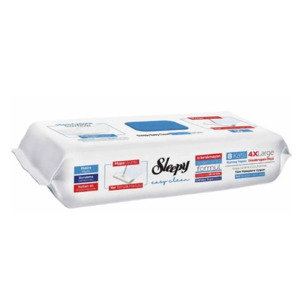 SLEEPY06 (Sleepy Easy Clean Floor Cleaning Mop Towels With Bleach 100pcs)