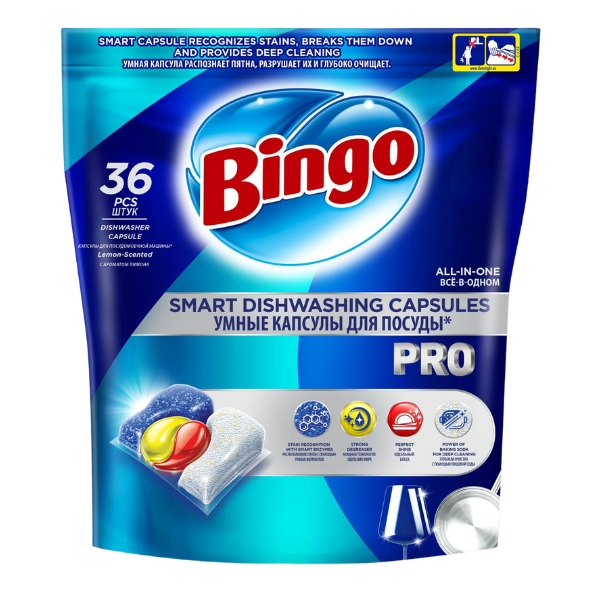 50003612 (Bingo Smart Dishwashing Capsule Pro 36pcs)