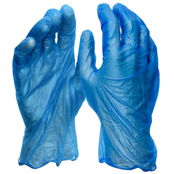 AVG004 (Astrada Vinyl Glove Powder Free Blue Medium 1000pcs )