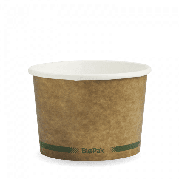 Biopak Natural BioBowl 550ml 16oz 500pcs