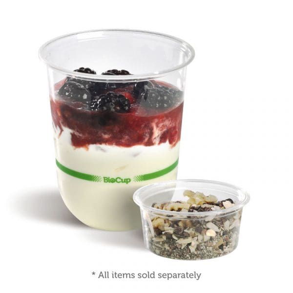 BioPak Clear Tumbler Biocup 500ml 1000pcs - Image 2