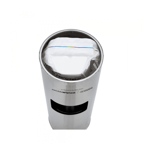 Wow Wipes Standing Stainless Steel Dispenser - Image 3