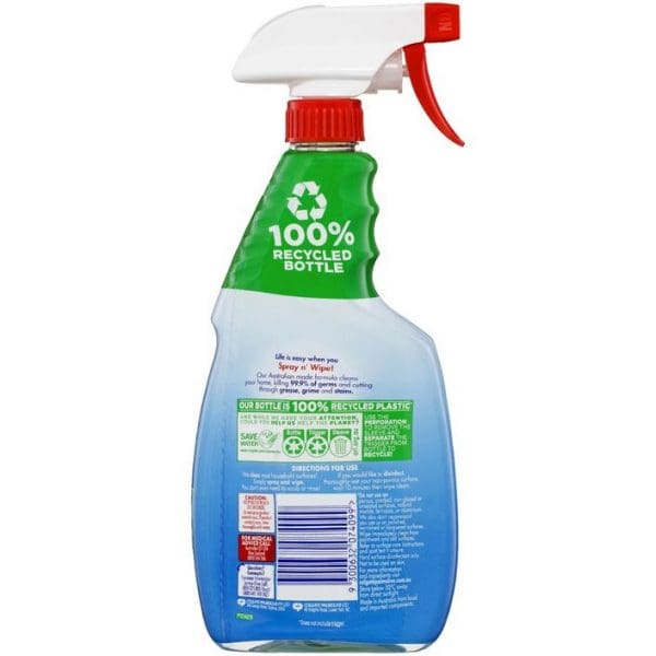 Ajax Spray n' Wipe Multi-Purpose Surface Spray Ocean Fresh 500ml - Image 2