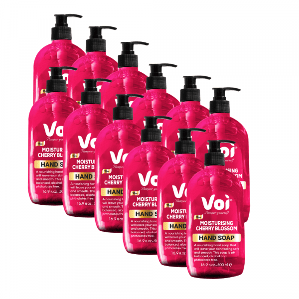 Voi Moisturising Hand Soap Cherry Blossom 500ml - Image 2