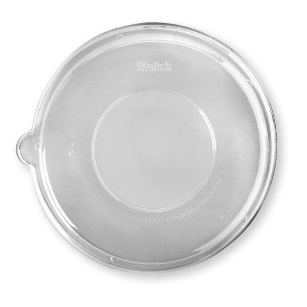 Biopak BioCane Bowl PLA Lids 800-1420ml 400pcs - Image 2