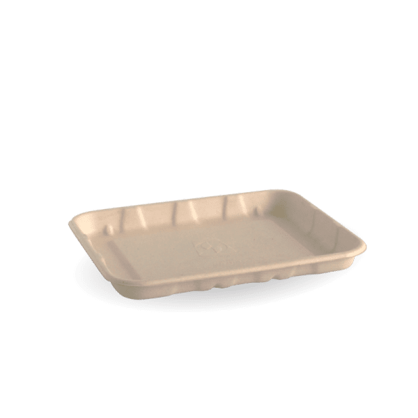 Biopak BioCane Produce Tray 6x5" 1000pcs