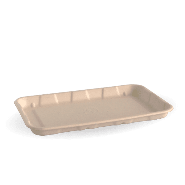 Biopak BioCane Produce Tray 8x5" 500pcs