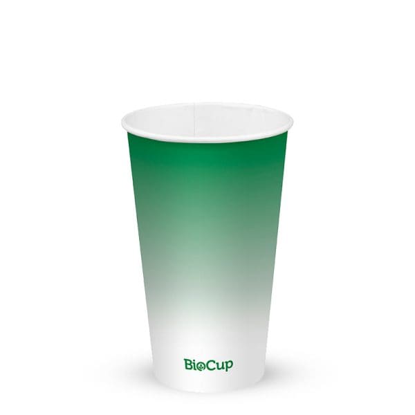 BioPak Green Paper Cold Biocup 500ml 1000pcs